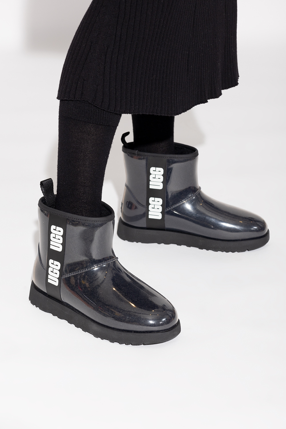 Black 'Classic Clear Mini' snow boots UGG - Vitkac GB